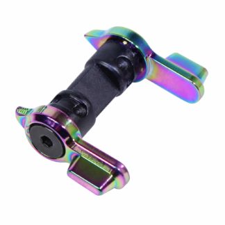 AR-15 MULTI DEGREE SHORT THROW AMBI SAFETY (RAINBOW PVD COATED)
